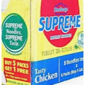 Cartons of Supreme noodles