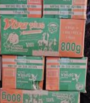 CARTONS OF VIVA PLUS 800G
